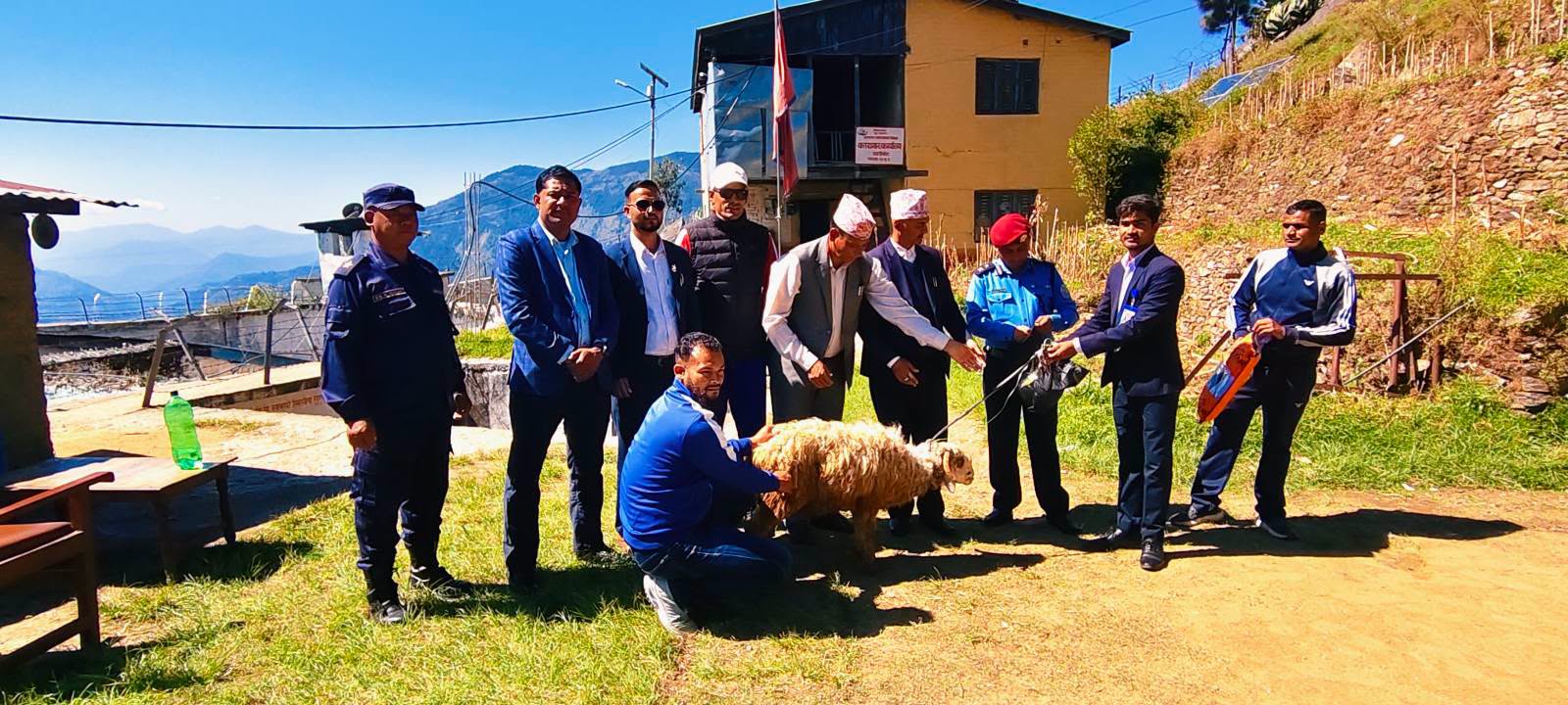 कारागारका कैदीबन्दीलाई खसी उपहार